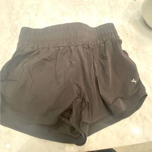 Joylab high rise woven shorts size medium black